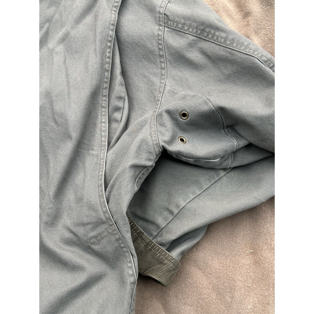 LL Bean Men's Original Field Coat Cotton flannel-Lined Size XXL Olive Green - Picture 10 of 10